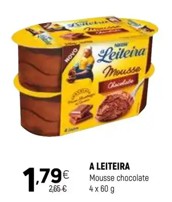 Coviran A leiteira mousse chocolate promoção