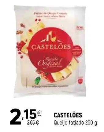 Coviran CASTELÕES  Queijo fatiado promoção