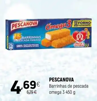 Coviran PESCANOVA Barrinhas de pescada omega 3 promoção