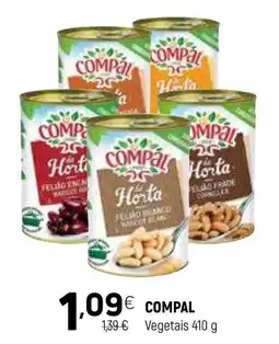 Coviran Compal Vegetais promoção