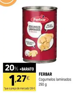 Coviran FERBAR Cogumelos laminados promoção