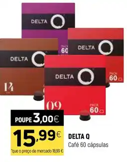 Coviran DELTA Q Café 60 cápsulas promoção