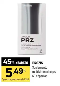 Coviran PROZIS Suplemento multivitamínico prz 60 cápsulas promoção