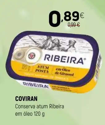 Coviran COVIRAN Conserva atum Ribeira em óleo promoção