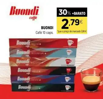 Coviran BUONDI Café 10 caps. promoção