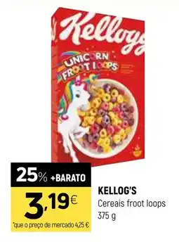 Coviran KELLOG'S Cereais froot loops promoção