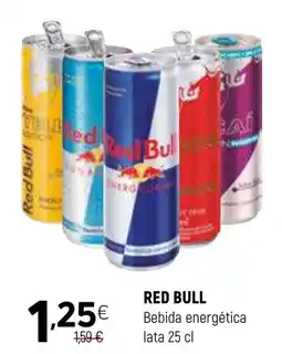 RED BULL Bebida energética