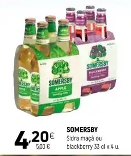 Coviran SOMERSBY Sidra maçã ou blackberry promoção