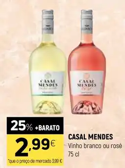 Coviran CASAL MENDES Vinho branco ou rosé promoção