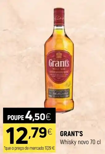 Coviran Grant's Whisky novo promoção