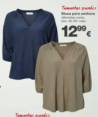 kik Blusa para senhora promoção