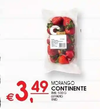 Meu Super Morango continente promoção