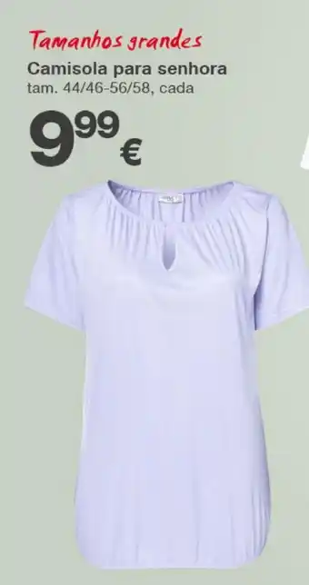 kik Camisola para senhora promoção