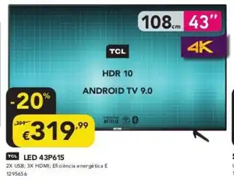 TCL LED 43P615
