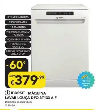 Idesit Máquina Lavar Louça DFO 3T133 A F