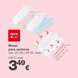 kik Meias para senhora promoção