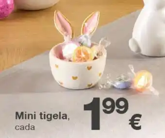 kik Mini tigela, cada promoção