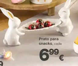 kik Prato para snacks, cada promoção