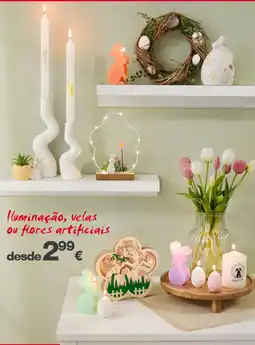 kik Iluminação, velas ou flores artificiais promoção