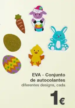 kik EVA - Conjunto de autocolantes diferentes designs, cada promoção