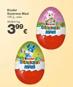 kik Kinder Surpresa Maxi promoção