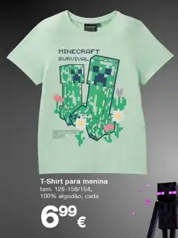 kik T-Shirt para menina promoção