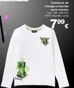 kik Camisola de manga comprida para menino promoção