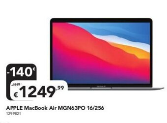 Radio Popular Apple MacBook Air MGN63PO 16/256 promoção