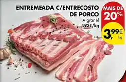 Pingo Doce Entremeada c/entrecosto de porco promoção