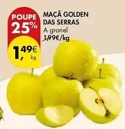 Pingo Doce Maçã golden das serras promoção