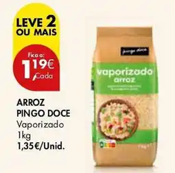 Pingo Doce Arroz pingo doce vaporizado promoção