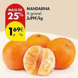 Pingo Doce Mandarina a granel promoção