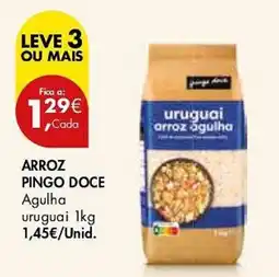 Pingo Doce Arroz pingo doce promoção