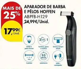 Pingo Doce Aparador de barba e pêlos hoffen promoção