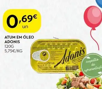 Spar Atum em óleo adonis promoção