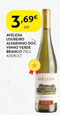 Spar Aveleda loureiro alvarinho doc vinho verde branco promoção