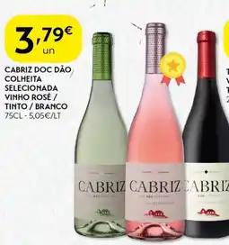 Spar Cabriz doc dão colheita selecionada vinho rosé / tinto / branco promoção