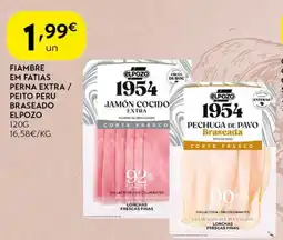 Spar Fiambre em fatias perna extra / peito peru braseado elpozo promoção