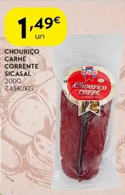 Spar Chourico carne corrente sicasal promoção