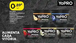 Spar Iogurte banana manteiga & amendoim / mirtilo / baunilha/ stracciatella/ morango yopro promoção