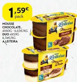 Spar Mousse chocolate / duo promoção