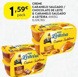 Spar Creme caramelo salgado / chocolate de leite & caramelo salgado a leiteira promoção