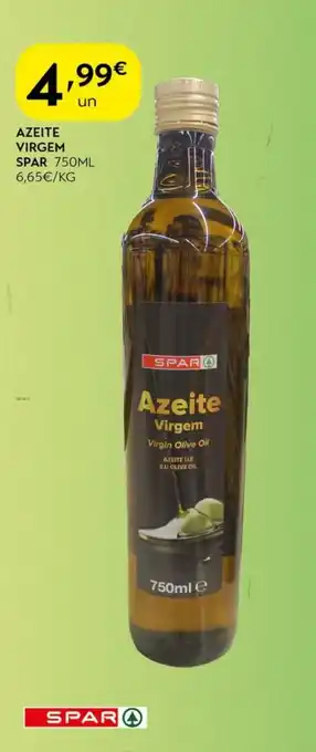 Spar Azeite virgem spar promoção