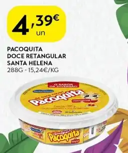 Spar Pacoquita doce retangular santa helena promoção