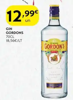 Spar Gin gordons promoção