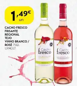 Spar Cacho fresco frisante regional tejo vinho branco/ rosé promoção