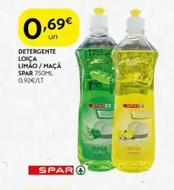 Spar Detergente loiça limão / maçã spar promoção