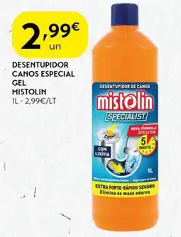 Spar Desentupidor canos especial gel mistolin promoção