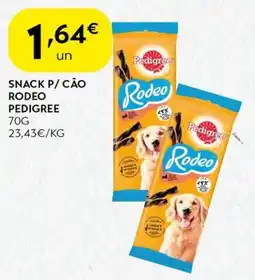 Spar Snack p/cão rodeo pedigree promoção