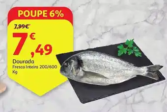 Auchan Dourada Fresca Inteira 200/600 promoção